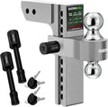 rhino usa adjustable trailer hitch (2.5in receiver), main product view