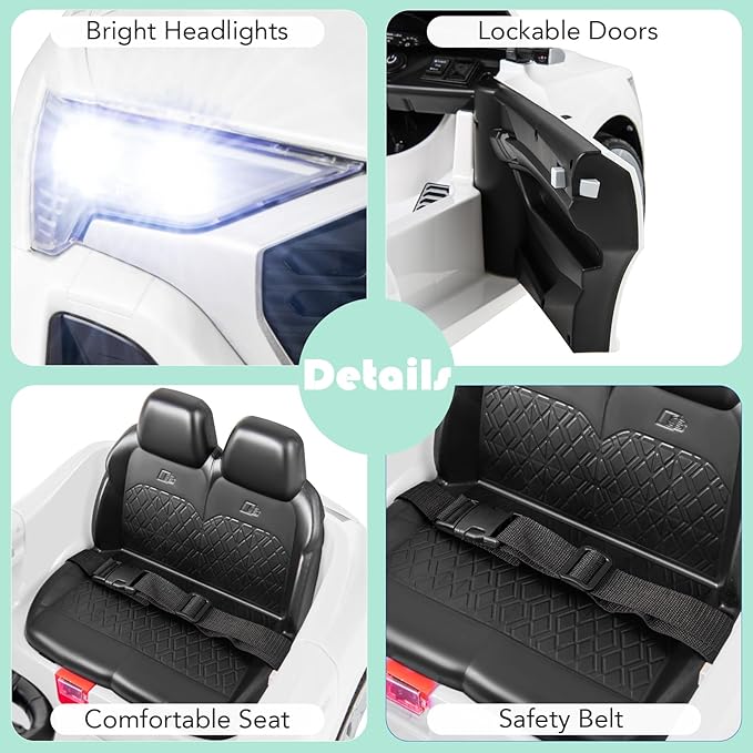 Licensed Audi SQ8 Ride on Car by OLAKIDS, 12V Kids Electric Vehicle - Image 8