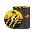 3 inch cut off wheels, 100 pack metal, main product view