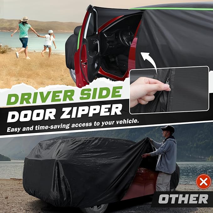 Mixsuper Liner Car Cover for Honda HR-V 1998-2026, 7 Layers Waterproof Car - Image 3