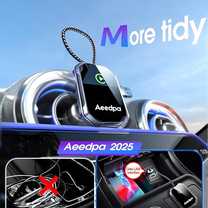Mini Wireless CarPlay Adapter for iPhone - Image 3