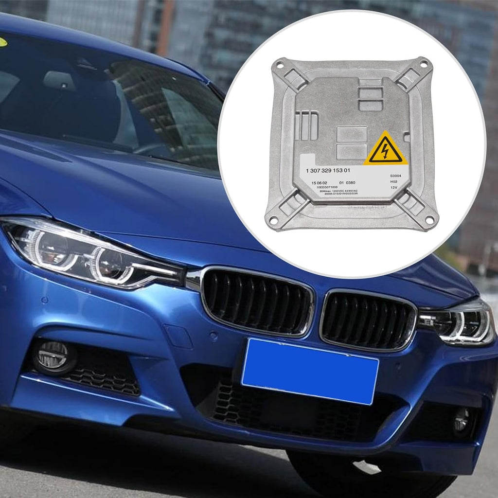 63117182520 Xenon HID Headlight Ballast Control Unit Replacement for BMW 328i 328xi 335i M3 M6 X3 X5 2007-2013, Replaces 1307329153, 8J0907391