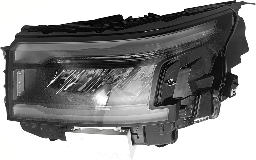 PartsFlow LED Headlight w/DRL Headlamp Left Driver Side W/O Bulb Compatible with 2022 2023 2024 2025 Nissan Frontier 26060-9BU0D