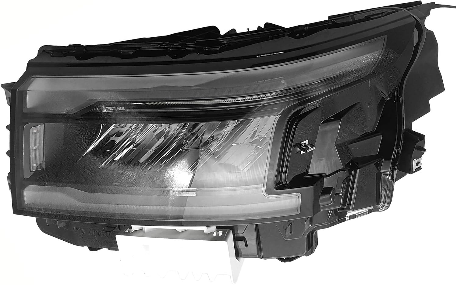 PartsFlow LED Headlight w/DRL Headlamp Left Driver Side W/O Bulb Compatible with 2022 2023 2024 2025 Nissan Frontier 26060-9BU0D