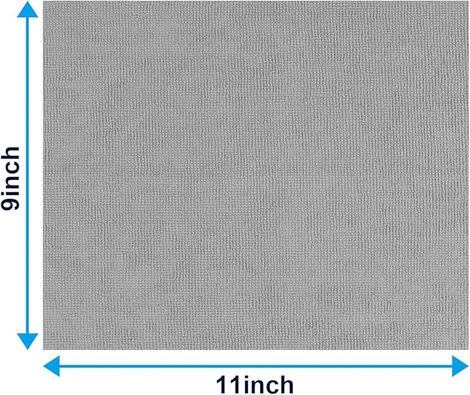 GLIMGLINT Microfiber Cleaning Cloth, 100 Pack Cleaning Rags, Ultra Absorbent - Image 6