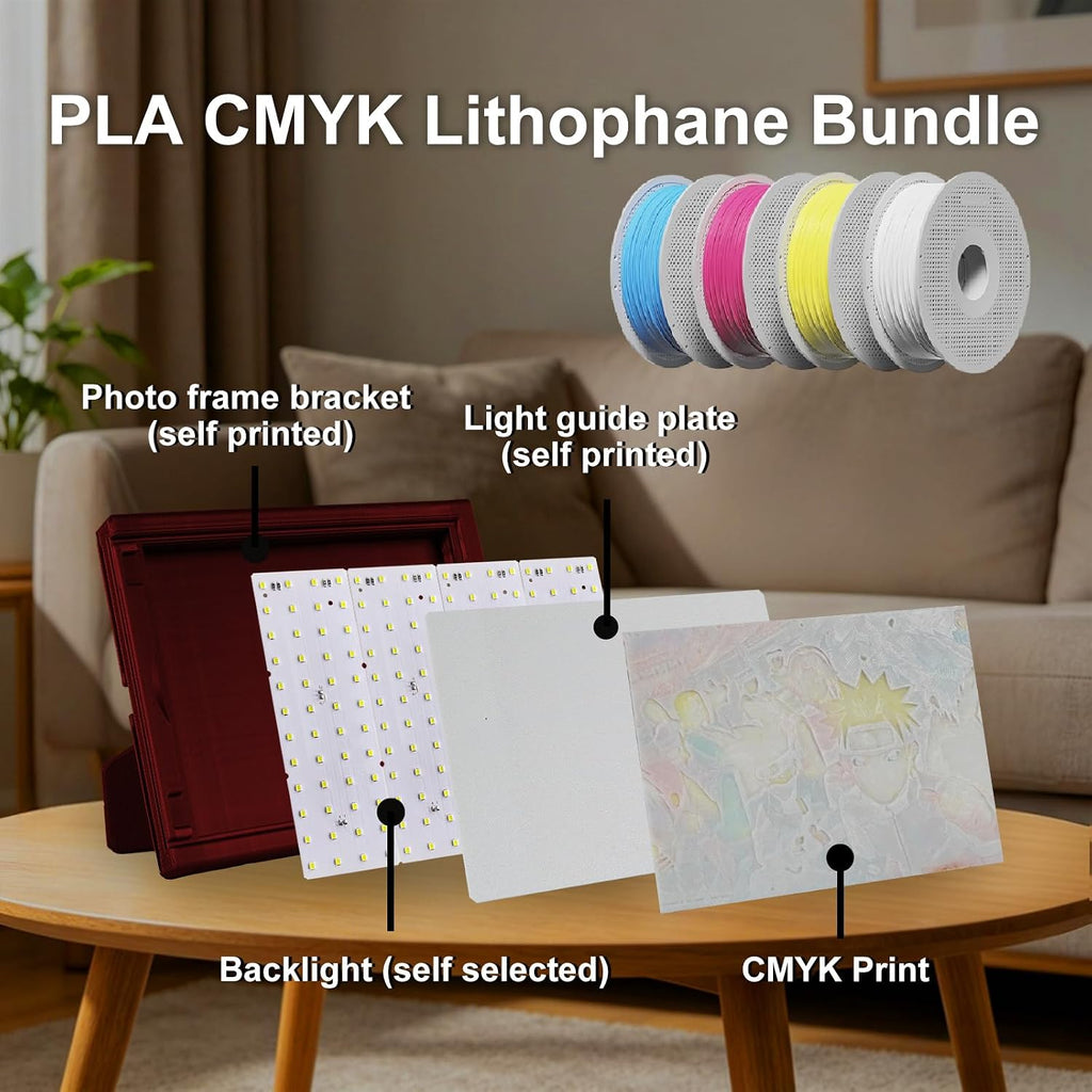 lithophane led backlight board kit kc009 kc010 for, side view