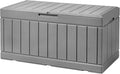 devoko 85 gallon deck box lockable resin outdoor, main product view