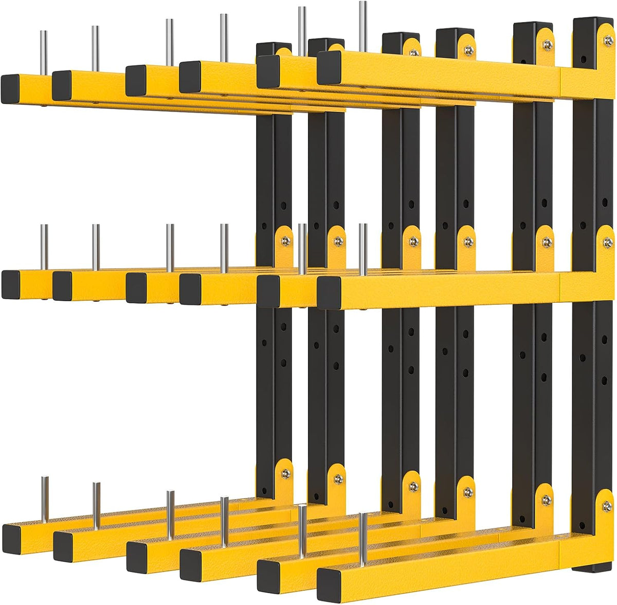 Lumber Rack Wall Mount Storage Racks Folding Wood Organizer Heavy Duty Shelf