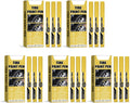 15Pcs Yellow Tire Paint Pen Water Resistant Tire Marker Pen Yellow Paint Pen Quick Drying for Car Tires Scratch Repair