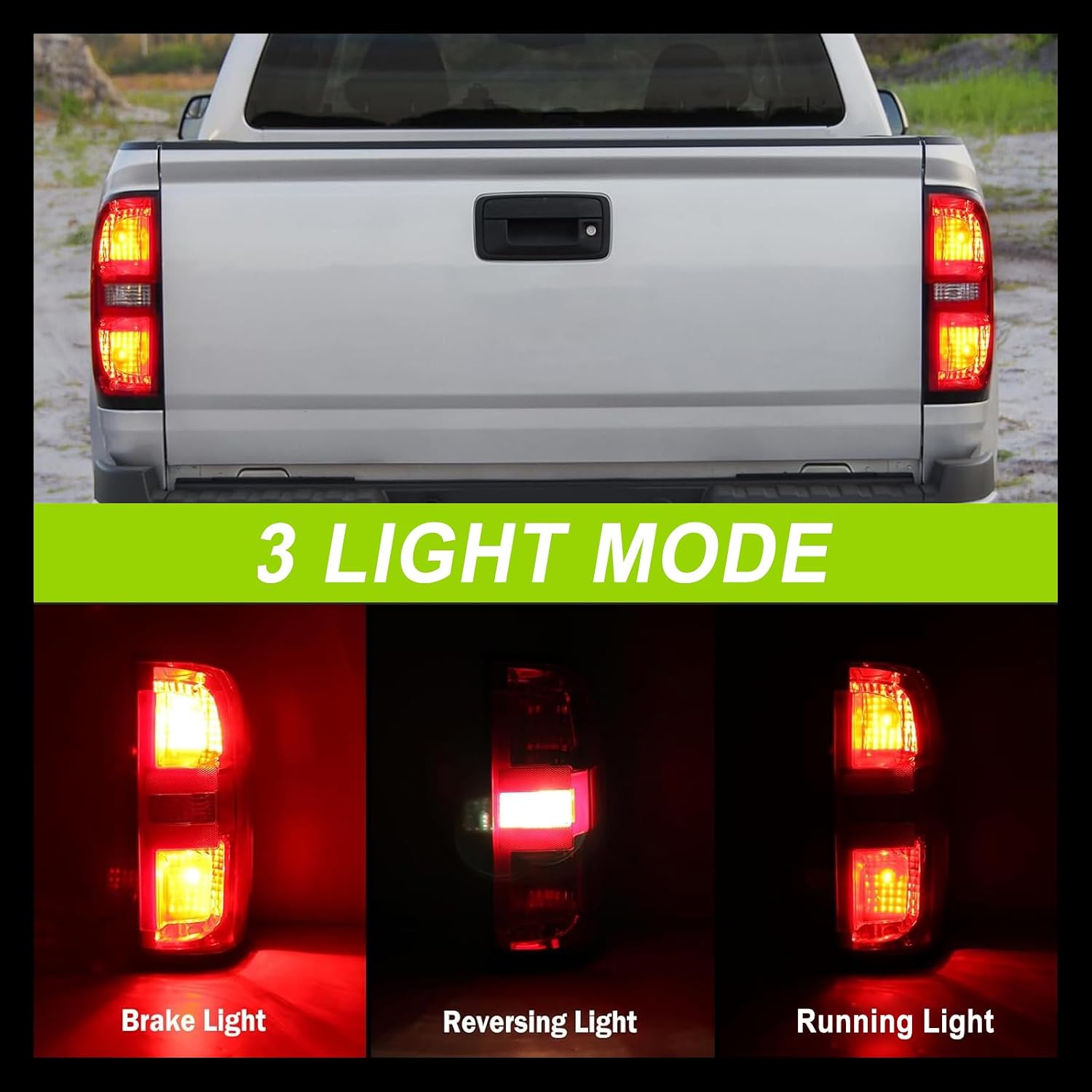 Chevrolet Colorado Rear Tail Light Assembly, Right Passenger Side | Compatible With 2015-2022, Halogen Type, Includes Bulbs, Includes Harness