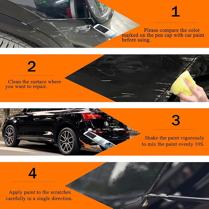 Manhattan Gray Metallic Touch Up Paint Compatible - Image 6