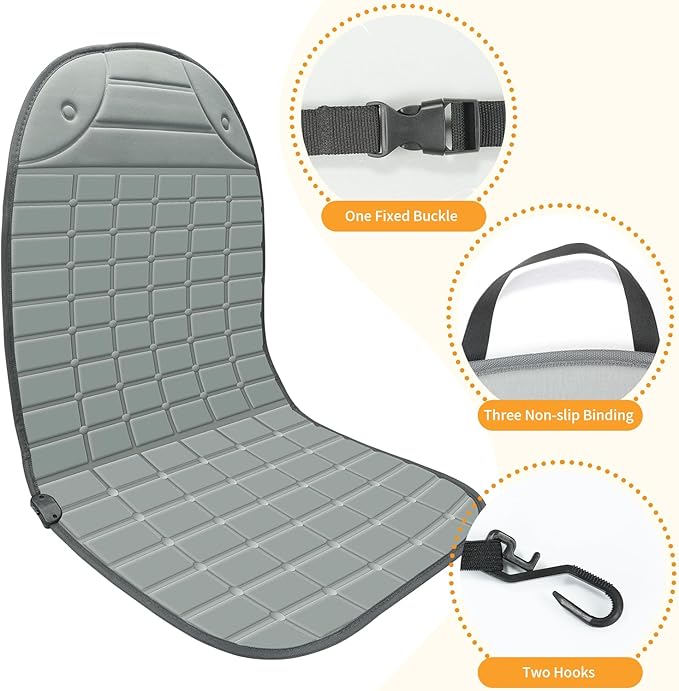 Seat Cover for Cold Weather, Winter Seat Cushion - Image 2
