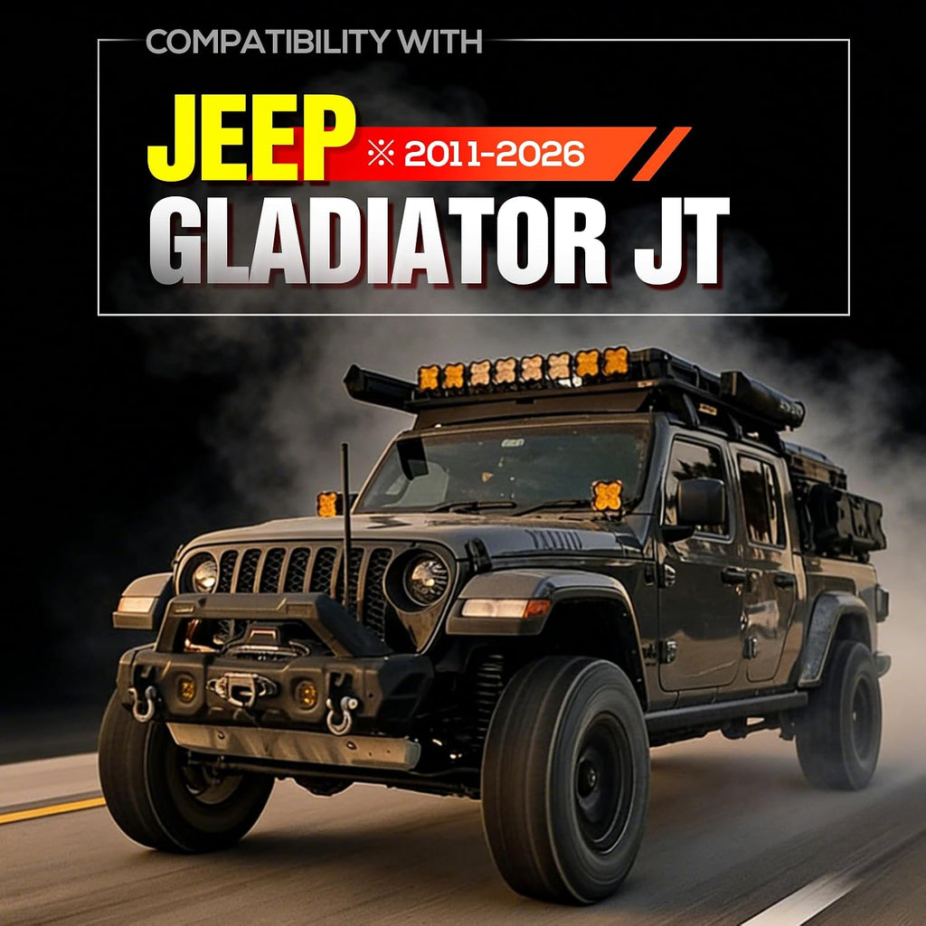 YZONA 2" Class 3 Trailer Hitch Receiver for Gladiator JT, Towing Truck Trailer Hitch Compatible with Jeep Gladiator JT 2020 2021 2022 2023 2024 2025, Heavy Duty Pickup Tow Receiver Kit with Bolts
