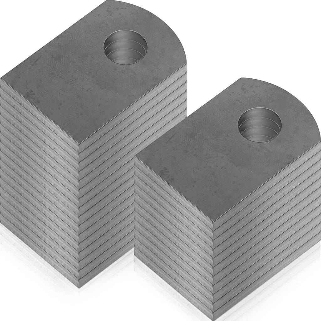 dunzy 100 pcs steel weld on tabs, universal, main product view
