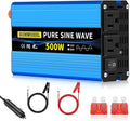 SUNWHEEL 500W 24V Pure Sine Wave Inverter, DC 24V to AC 110V/120V Car Power by SUNWHEEL