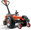 Electric Trailer Dolly 7500LBS Capacity 48V 12AH 800W, 6-Wheel Anti-Tipping Heavy Duty Steel with Dual Ball Hitch for RV Trailers (Orange)