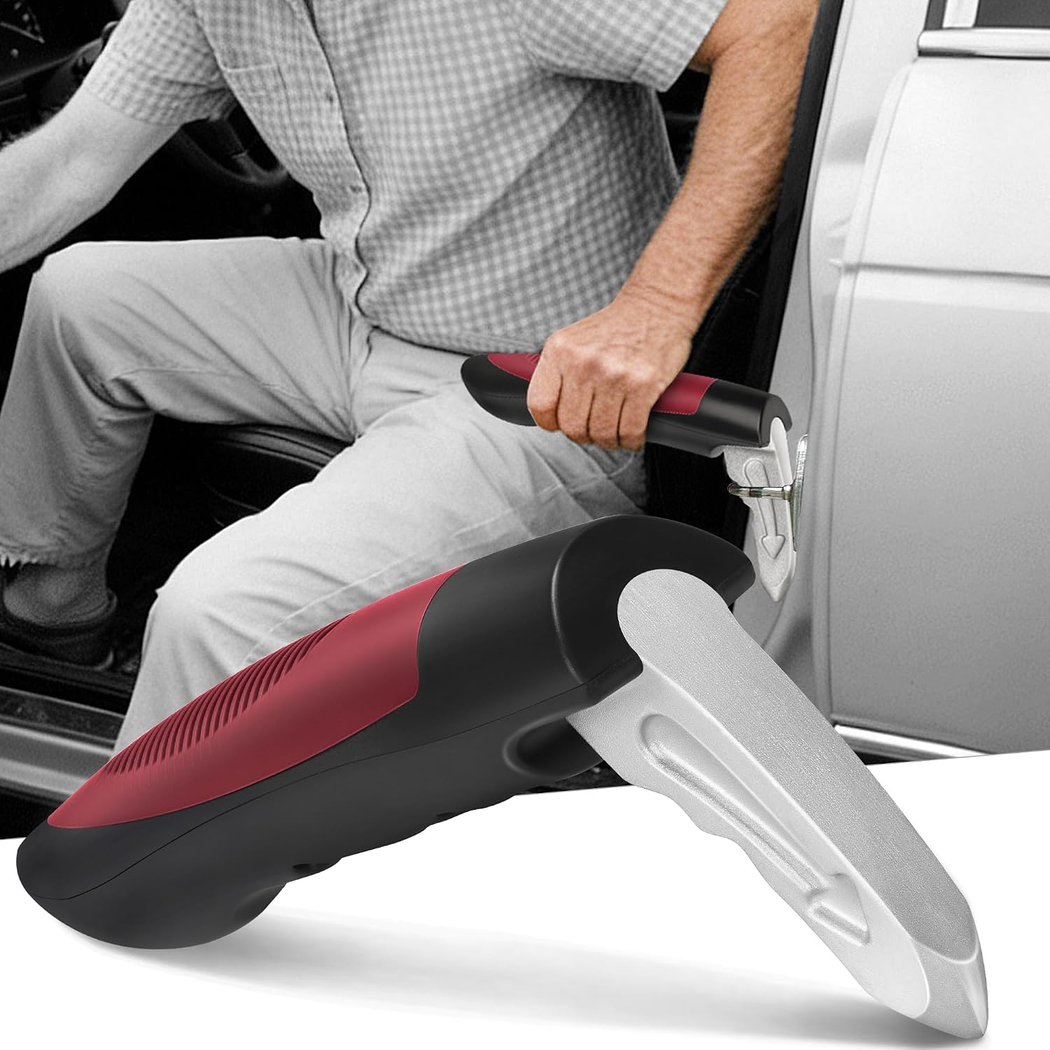 Car Door Handle for Elderly Car Handle Assist Support, Portable Auto Grab Handles for Handicap Seniors