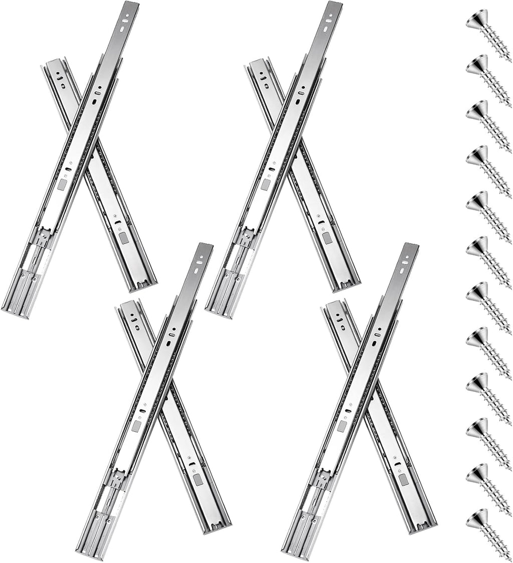 16 inch drawer slides 4 pairs (8pcs) soft, main product view