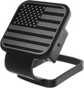 Trailer Hitch Covers,Car Accessories Universal Rust-Resistant American Flag Trailer Tow Hitch Covers,Protected and Clean，Waterproof,Automotive Replacement,Compatible with Most Models (Black)