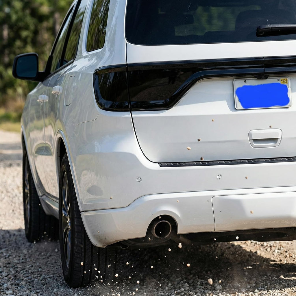 Smoked Black Tail Light Cover for Dodge Durango 2014-2024