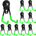 Landhoow Large Magnetic Hooks Heavy Duty Garage Magnet Hooks Strong Storage