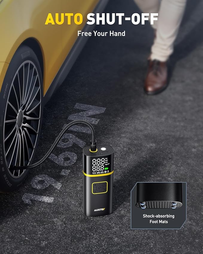 AUXITO Tire Inflator Portable Air Compressor - Image 8