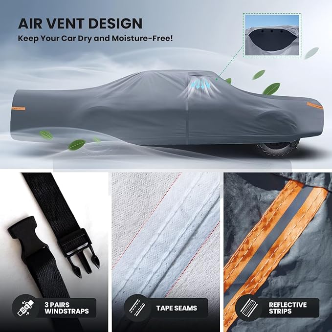 Waterproof Ford Thunderbird Car Cover - Image 6