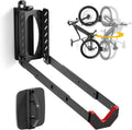 monTEK Swivel Bike Wall Mount, No Heavy Lifting Required Bike Wall Mount