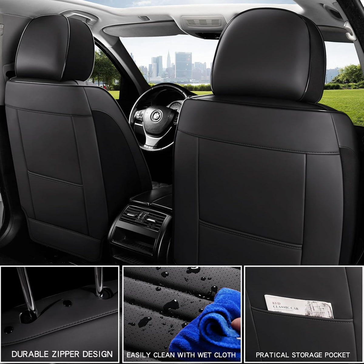 mingbron front car seat covers,car seat protector waterproof,seat shown in use