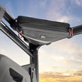 KEMIMOTO 2 Packs UTV Roll Bar Triangle Storage Bag | 1680D, Water Resistant, Universal Fit, Use as Roof/ Door/ Side Armrest Bag Compatible with Most UTV, Road and Mountain Bikes