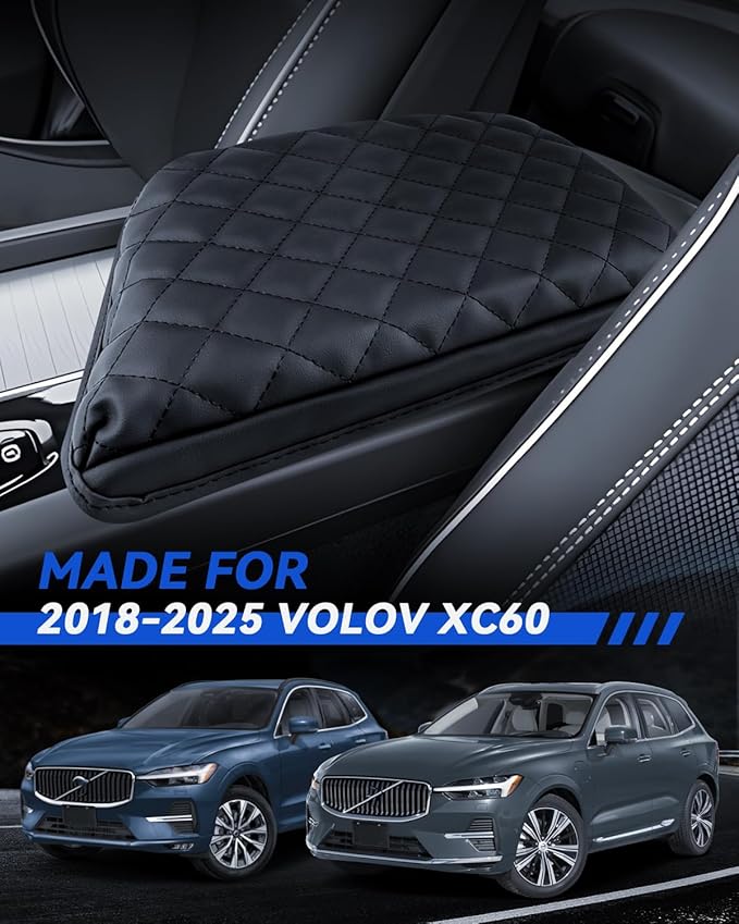 Armrest Cover for Volvo XC60 2018-2024 2025 Accessories Center Console Middle - Image 2