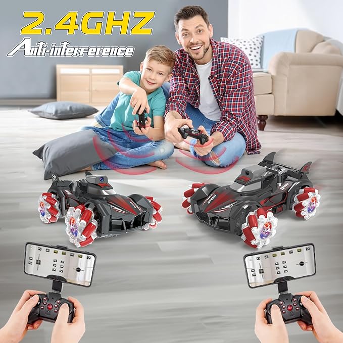 Yasola RC Car with Camera for Kids, Remote Control 360° Rotating High Speed - Image 5