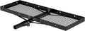 CURT 18109 Tray-Style Trailer Hitch Cargo Carrier, 500 lbs. Capacity, 60-Inch x 19-1/4-Inch, Fits 2-Inch Receiver