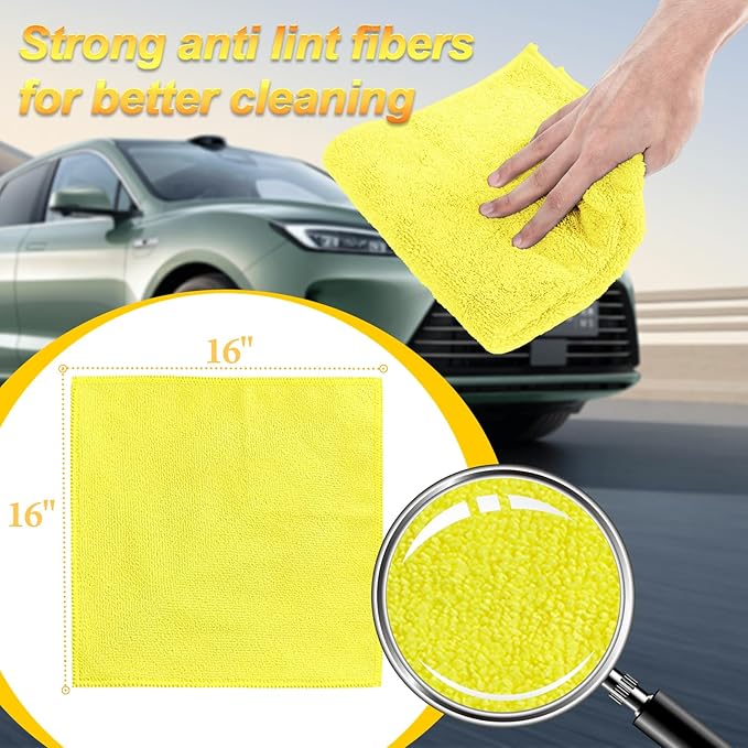Microfiber Car DryingTowel, Exterior & Interior, Extra Soft, Reusable and - Image 2