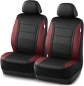 Road Comforts Leather Seat Covers, Breathable Car Seat Covers Front Seat