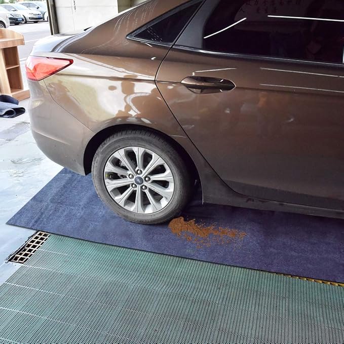 Garage Floor Mat, Absorbent Fabric, Anti-slip and Waterproof Backing, Garage - Image 5