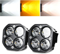 3 inch spot led work lights white/amber flasing, main product view