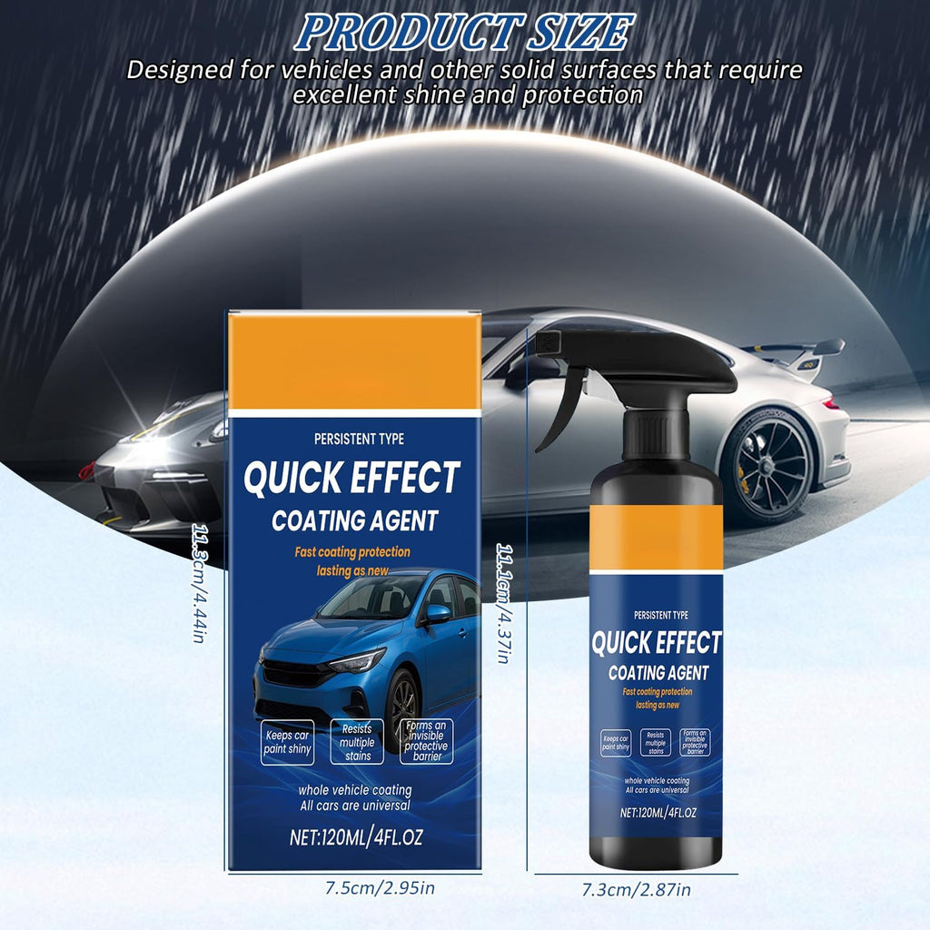 2Pcs Advanced Quick Effect Coating Agent,Advanced Car Quick-Acting Coating Agent Spray,Car Coating Spray, 2025 New Quicks Effective Coatings Sprays