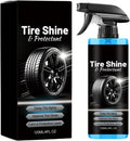 Wheel Pólish Coating – Tire Shine Solution, Rubber Care Fluid, High Gloss Finishing treatmênt | Protective Maintenance Liquid for Vehicle Detailing Exterior
