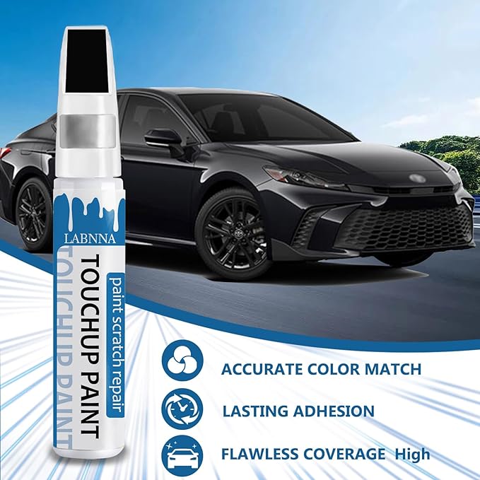 Carbon Black Touch Up Paint for BMW-Exact Match 2 in 1 touchup Paint Pen for - Image 6