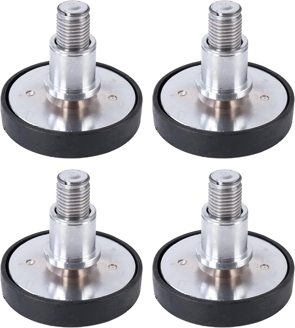 4PCS Shaft Diameter Car Lift Rubber Tray Heightening Feet Plus High Leg Pads, Screw Up Car Lift Pads Heightening Feet Tray (38mm)