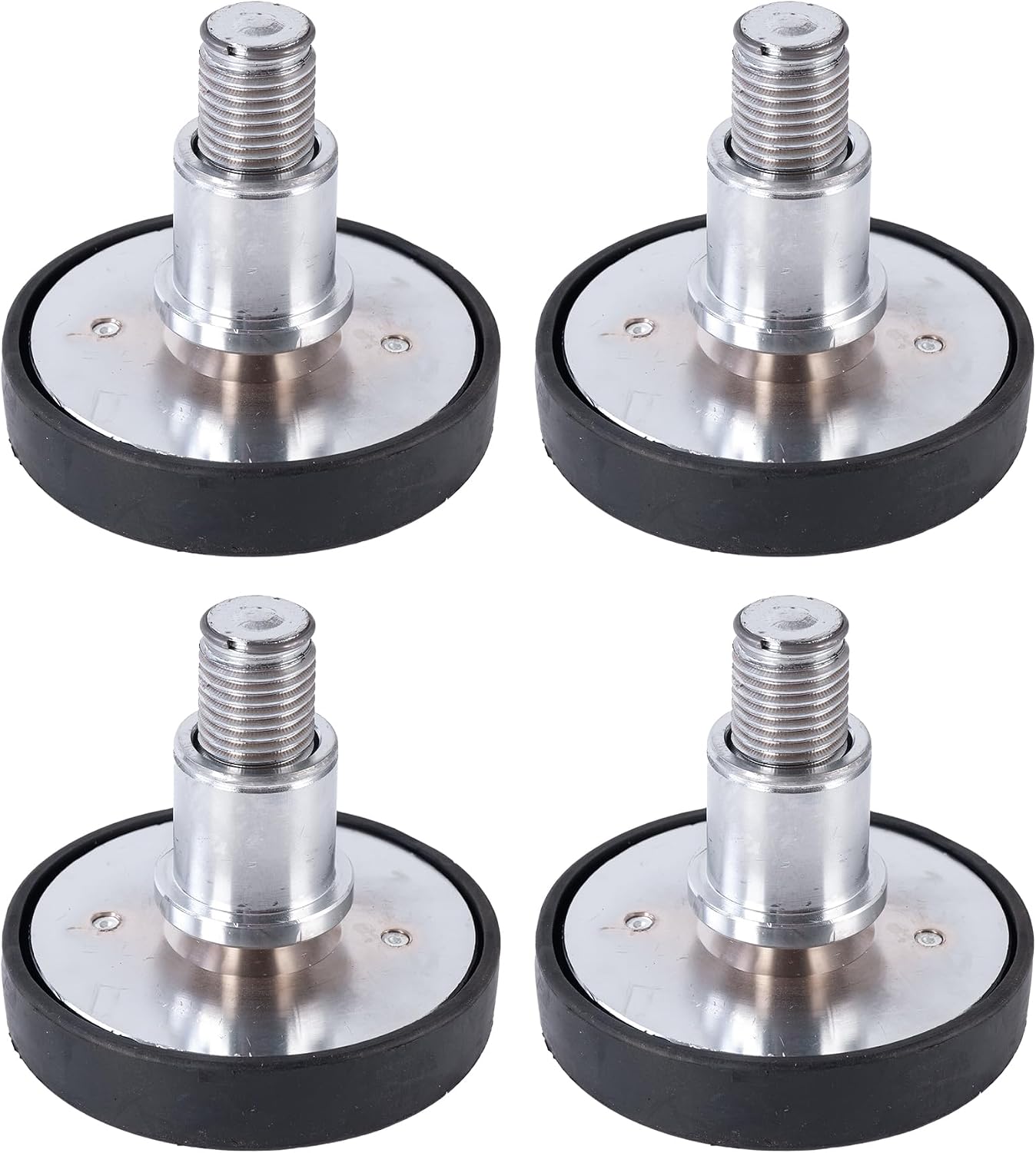 4PCS Shaft Diameter Car Lift Rubber Tray Heightening Feet Plus High Leg Pads, Screw Up Car Lift Pads Heightening Feet Tray (38mm)