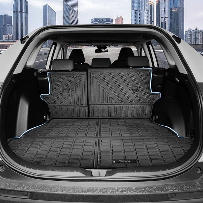 Vanseno Floor Mat & Cargo Liner & Backrest Mat Compatible - Image 5