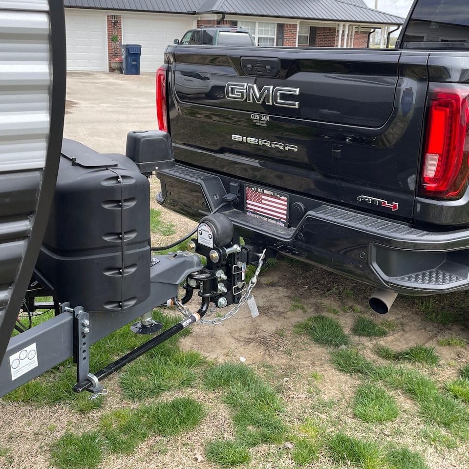 Shocker Air Equalizer for Weight Distribution Hitch, Fits 2" Hitch 5" Rise 4" Drop