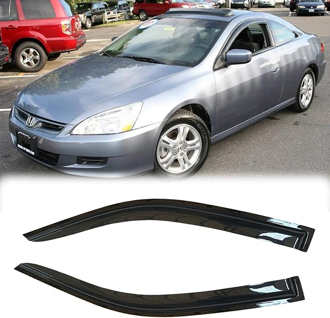 Side Window Wind Deflector, Window Visor fit by Puermto