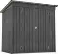 6x4 FT Outdoor Metal Storage Shed by ForEveryCornerofLife