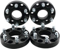4pc Forged 6x5.5 Hubcentric Wheel Spacers 1 Inch M14x1.5 Studs 78.1mm Hub | Compatible with Chevy GMC 6 Lug 6x139.7 Rim for 1999-2026 Silverado Sierra 1500, 1988-2026 Suburban Yukon, 2019-2026 RAM1500