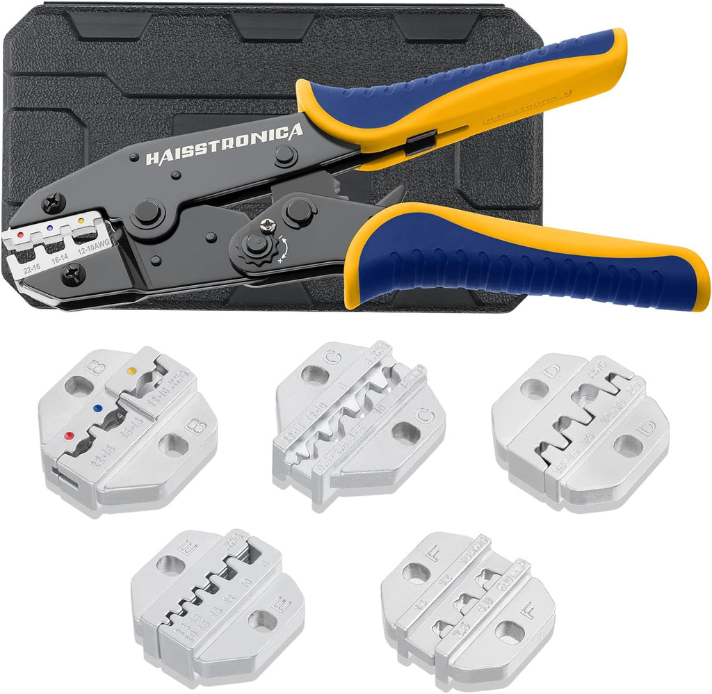 haisstronica 6PCS Crimping Tool Set