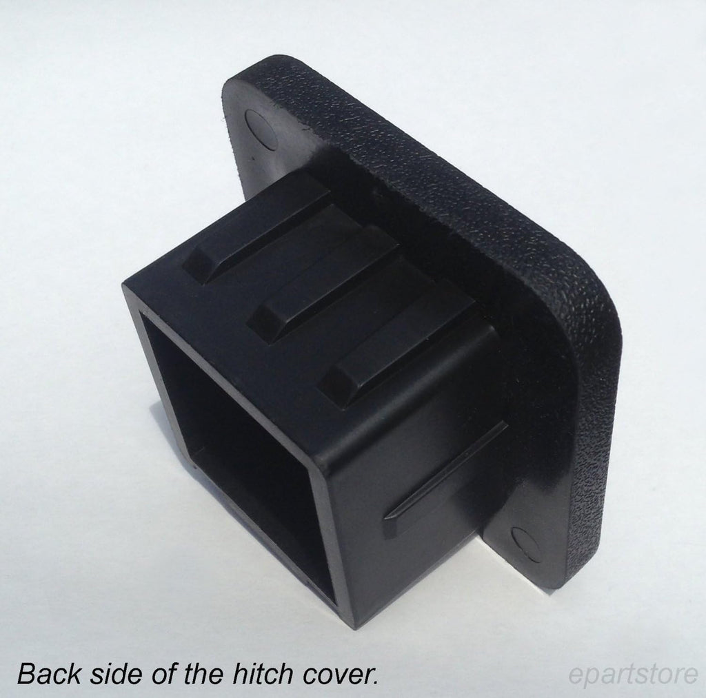 Diamond Crystal Bling Rhinestone Trailer Hitch Cover Tube Insert Fits 2" Receivers (Fits 2" Receivers, Black)