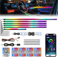 New Version Acrylic Car Dreamcolor Ambient Lighting Kit 14 in 1 LED Interior